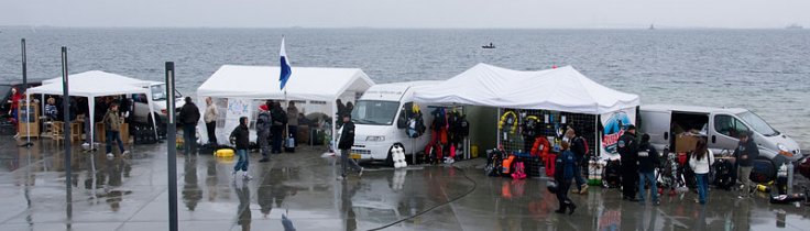 Dykningens Dag 2009 – grill i regnvejr